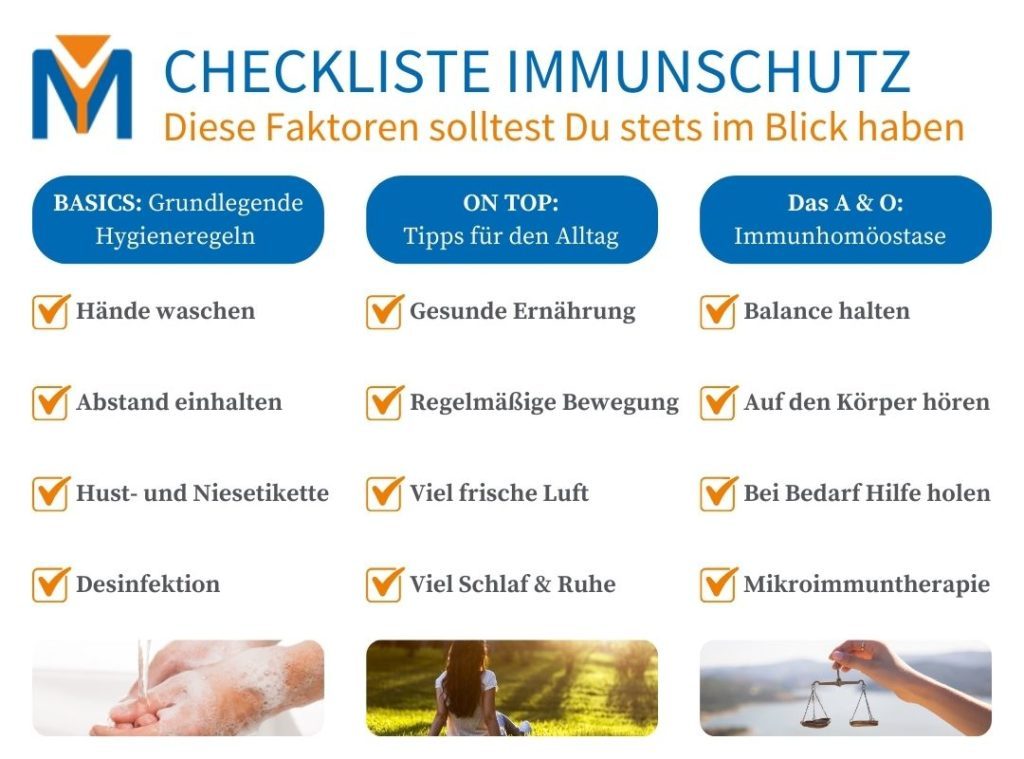 Checkliste Immunschutz